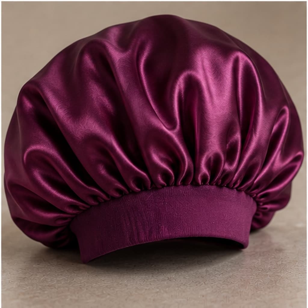 Large Satin Bonnet