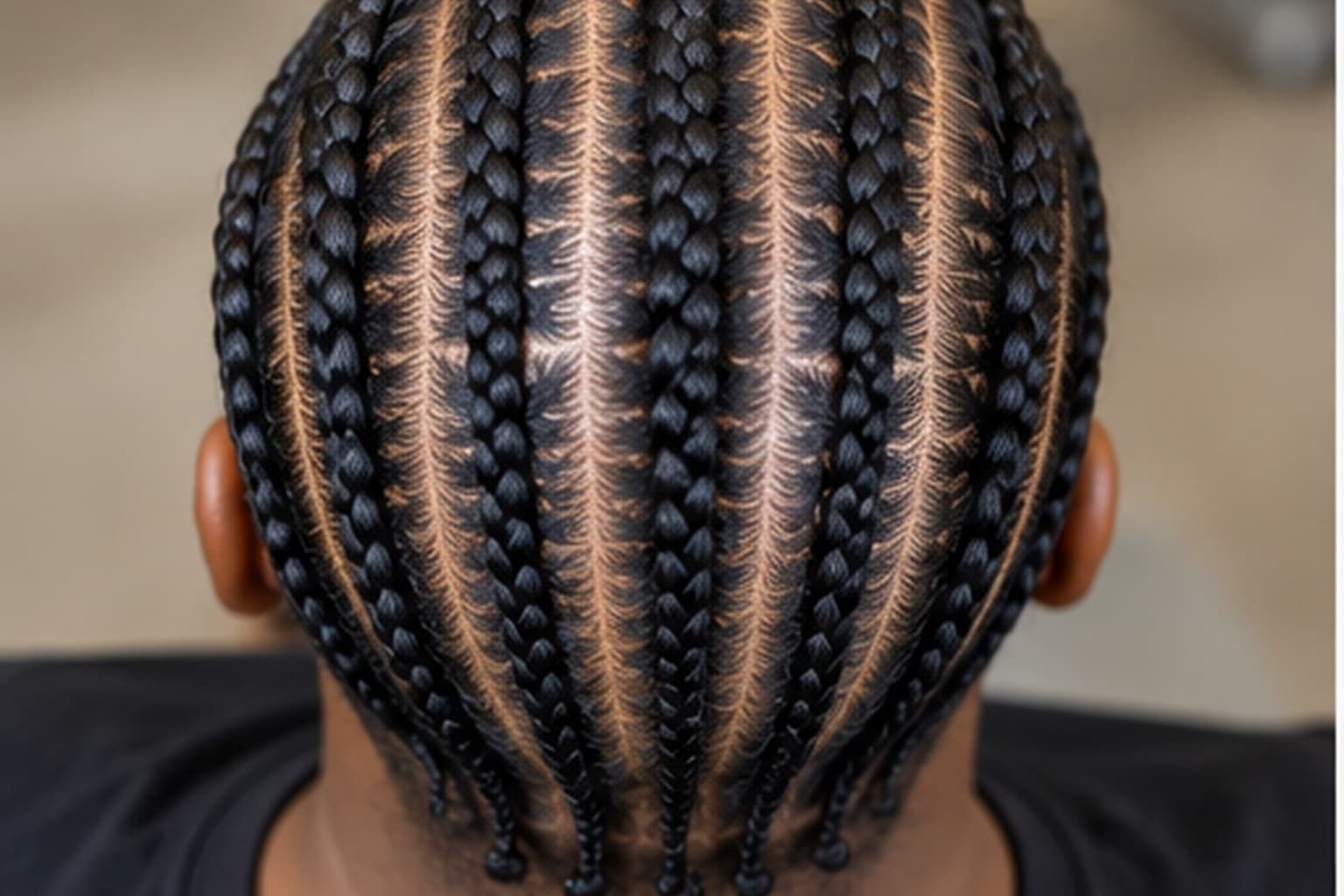 Cornrows — with Extensions